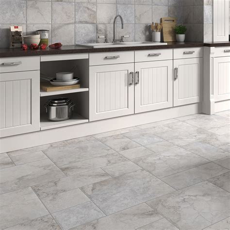 White Kitchen Floor Tiles Best Color Of Porcelain Tile With White