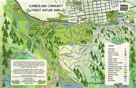Maps Of The Cumberland Forest Cumberland Community Forest Society
