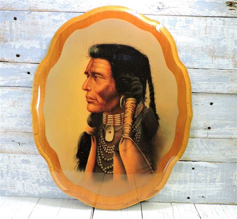 Native American Wall Art Wood Indian Art Large Southwestern Etsy