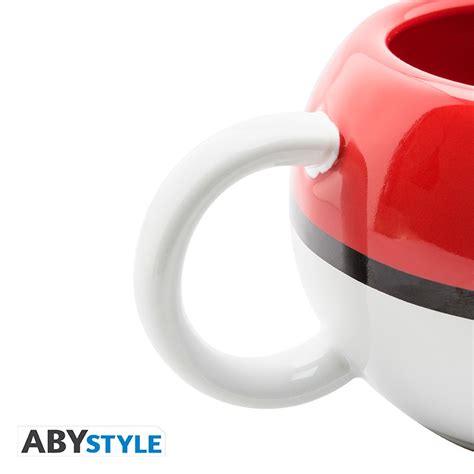 Pokemon Mug 3d Pokeball Abysse Corp