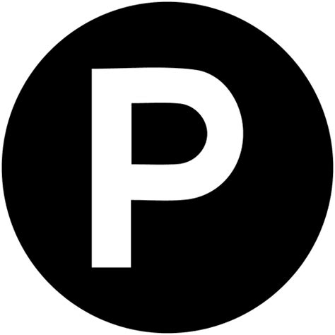 Parking Round Service Icon Transparent Png And Svg Vector