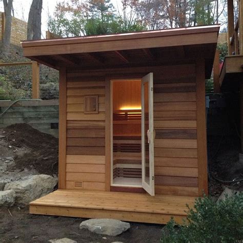 Patio Series In 2020 Outdoor Sauna Backyard Plan Sauna