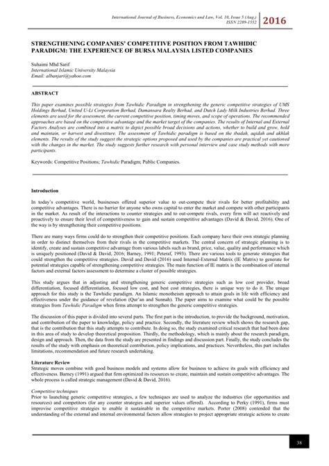 We are a company based in malaysia, serving since 2002 to our clients and buyer from domestic international, doing wholesale retail of new crest geosystem sdn bhd is a specialised geosynthetics trading company based in malaysia. (PDF) STRENGTHENING COMPANIES' COMPETITIVE POSITION FROM ...
