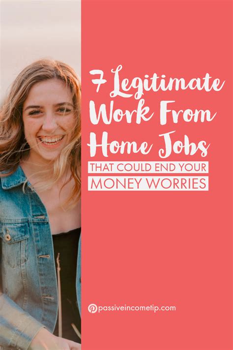 Are you looking for a legitimate work from home job but don't know where to start? 7 Legitimate Work From Home Jobs That Could End Your Money ...