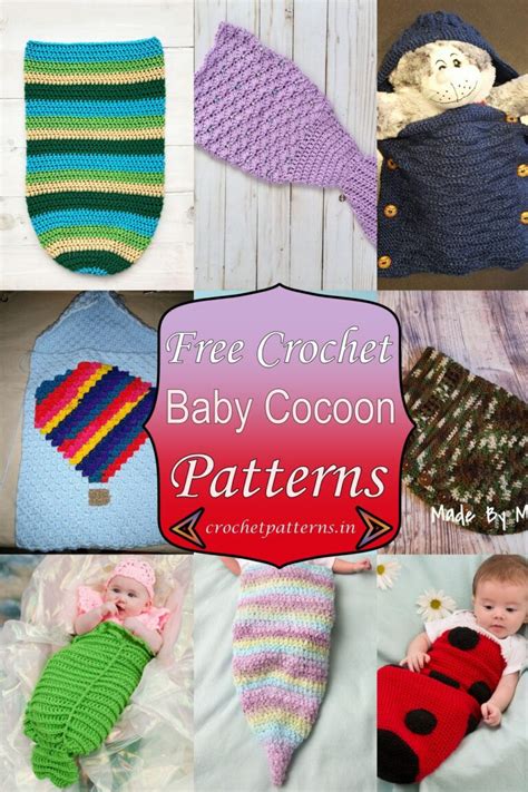 25 Free Crochet Baby Cocoon Patterns
