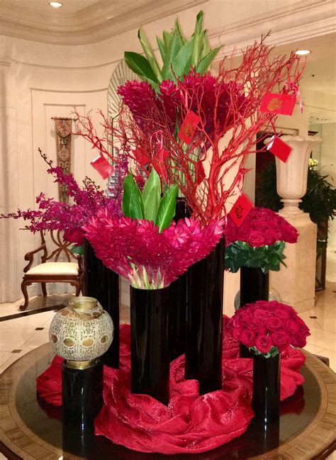 The Beautiful Flowers Here To Greet Us At The Peninsula Beverly Hills