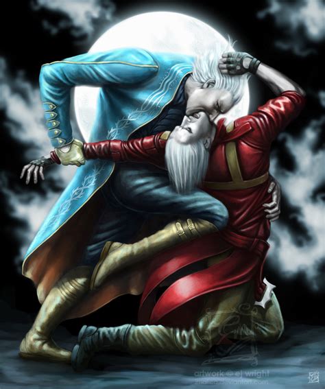 In dante's inferno, sinners and punishments have a strong physical representation; Dante and Vergil in Hell Redux by Imaliea on DeviantArt