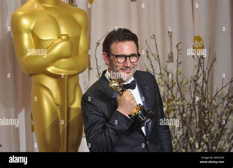 Michel Hazanavicius Press Room At The Oscar 84th Academy Awards At