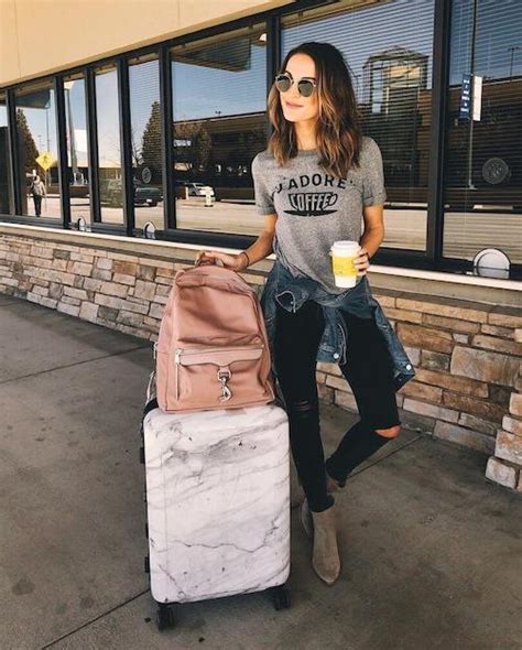 70 Cute Airport Outfit Ideas To Be Comfortable And Stylish Girl
