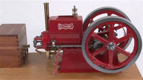 It controls the speed of the engine by cutting off the ignition and fuel supply of the engine at very high speed. Economy Hit Miss Model Engine - Working Gas Powered Engine - YouTube