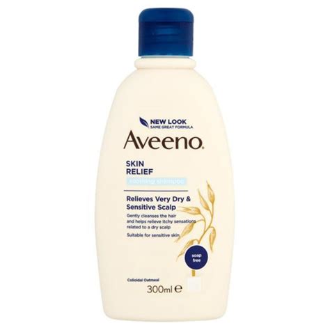 Aveeno Skin Relief Soothing Shampoo Soap Free 300ml