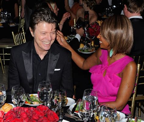 Photos David Bowies Wife Iman Pays Tribute To Her Late Husband