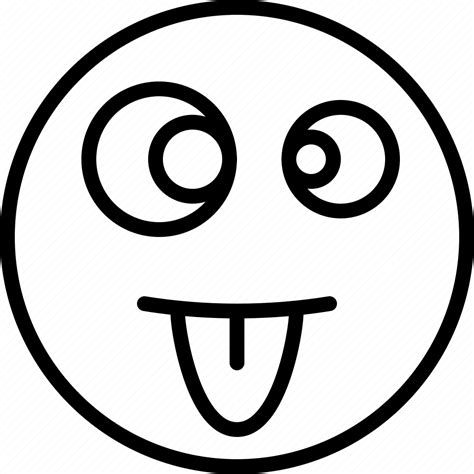 Brainsick Crazy Emoji Insane Mad Silly Wacky Icon Download On