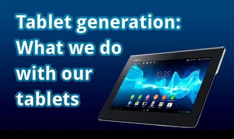 The Tablet Generation How To Choose The Right Tablet Gadgetynews