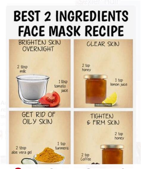 Best 2 Ingredients Face Mask Recipe Musely