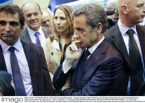 Nicolas Sarkozy Maud Fontenoy Und Christian Jacob Besuchen