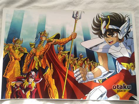 New look, same great company. Poster grande anime Caballeros del Zodiaco - Otaku Place
