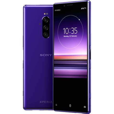 Sony xperia 1 professional edition. Sony Xperia 1 J8170 128GB Smartphone (Unlocked, Purple)