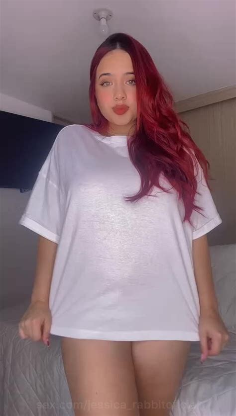 Jessica Rabittoficial Do U Be A Boobs Lover 😳😈 Hot Colombia Horny Girl Redhead Boobs