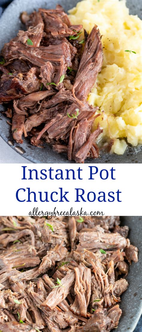Chuck roast comes from the shoulder part of the cow. Instant Pot Chuck Roast - Allergy Free Alaska