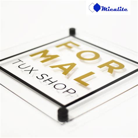 Micalite Clear Acrylic Sheets Stictac Digital Printing Media