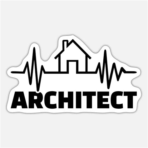 Architect Stickers Unique Designs Spreadshirt