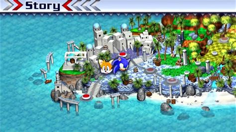 Sonic Rivals 2 Part 1 Blue Coast Zone Youtube