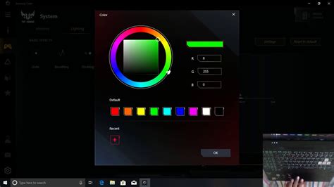 You can change asus tuf laptop keyboard color using the armory crate software that. Asus tuf keyboard light setup - YouTube