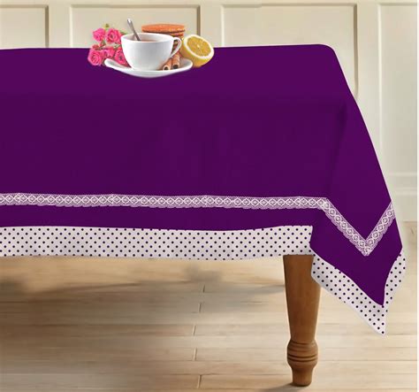 Rectangular Multicolor Plain Table Cloths Size 145 X 220 Cm At Rs 299