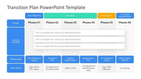 Transition Powerpoint Templates