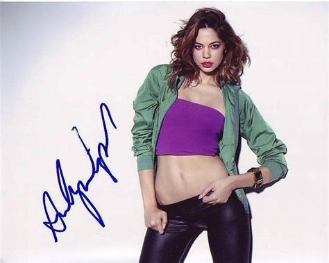analeigh lio tipton signed autographed 8x10 photo etsy