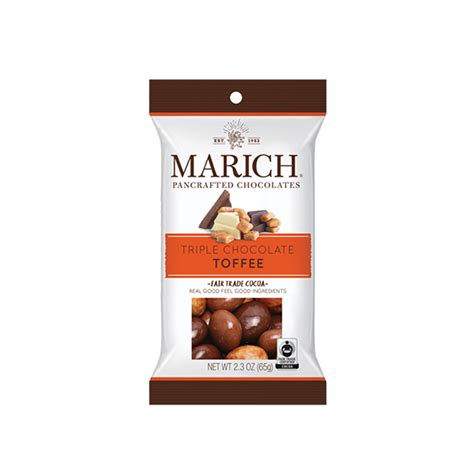 Milk Chocolate Toffee Almonds 12 Pack Marich® Confectionery