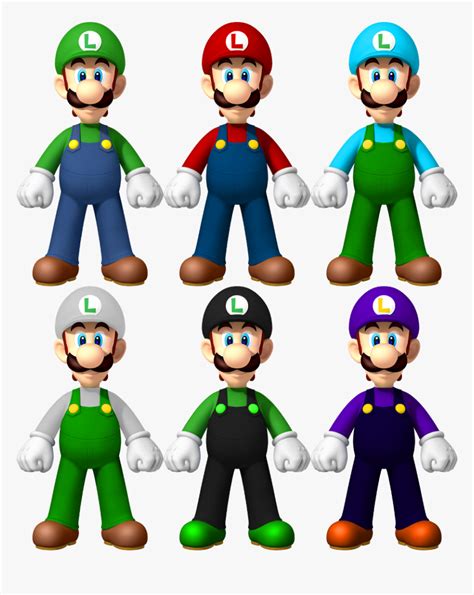 Total Termination Palette Swaps Mario And Luigi Png Transparent