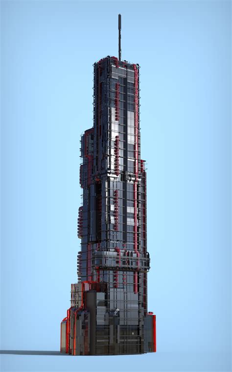 Sci Fi Skyscraper