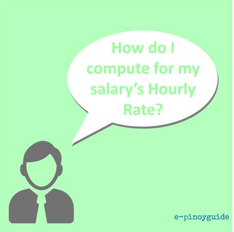 We'll use this number to figure out jane's overtime wage. How To Compute for Hourly Rate « E-PINOYGUIDE