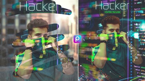 Hacker Editing Background Picsart Hacker Photo Editing Tutorial