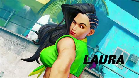Street Fighter V Laura Reveal Trailer Gamersprey
