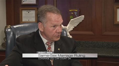 Chief Justice Roy Moore Responds To Scotus Ruling Youtube