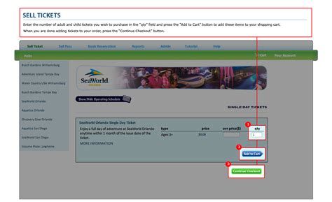 Welcome to SeaWorld Parks & Entertainment EzTicket - EzTicket Tutorial