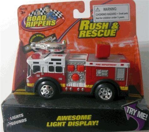 Road Rippers Rush And Rescue Mini Fire Truck 26 By Road Rippers