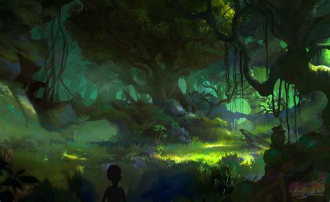 Dark Forest Loong Zhang On Artstation At