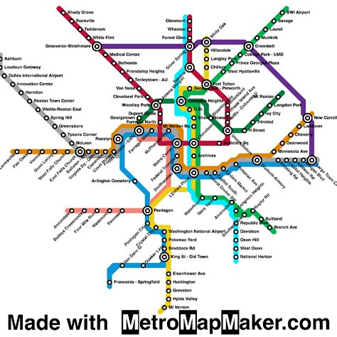 Metro Map Blue Line The Ultimate Guide 2023 Calendar Printable