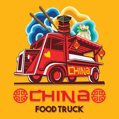 Now, i can have whatever i want, whenever i want. Food Truck Chinese China Fast Delivery Service Vector Icon ...