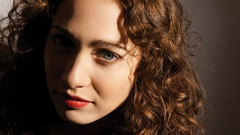 Regina Spektor Morena Ojos Azules Primer Plano Mujeres Fondo De