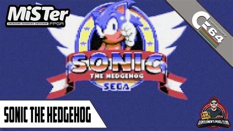 Sonic The Hedgehog Mister Fpga Commodore 64 Youtube