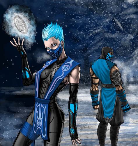 Frost And Sub Zero MK Fan Art By Kachakacha