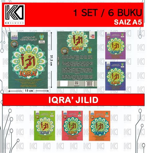 Fargoes Set Iqra Jilid 1 6