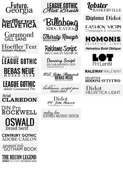 Best Logo Font Combinations Arizonahor