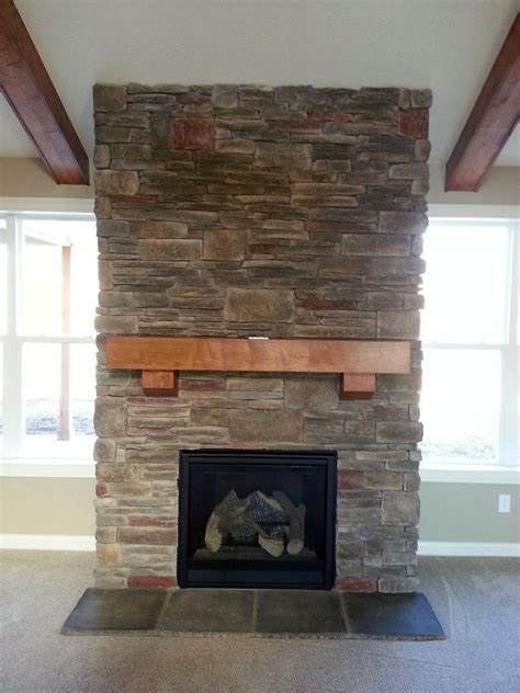 10 flawless ideas of stone veneer fireplace to decorate your living room interior design