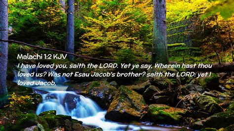 Malachi 12 Kjv Desktop Wallpaper I Have Loved You Saith The Lord